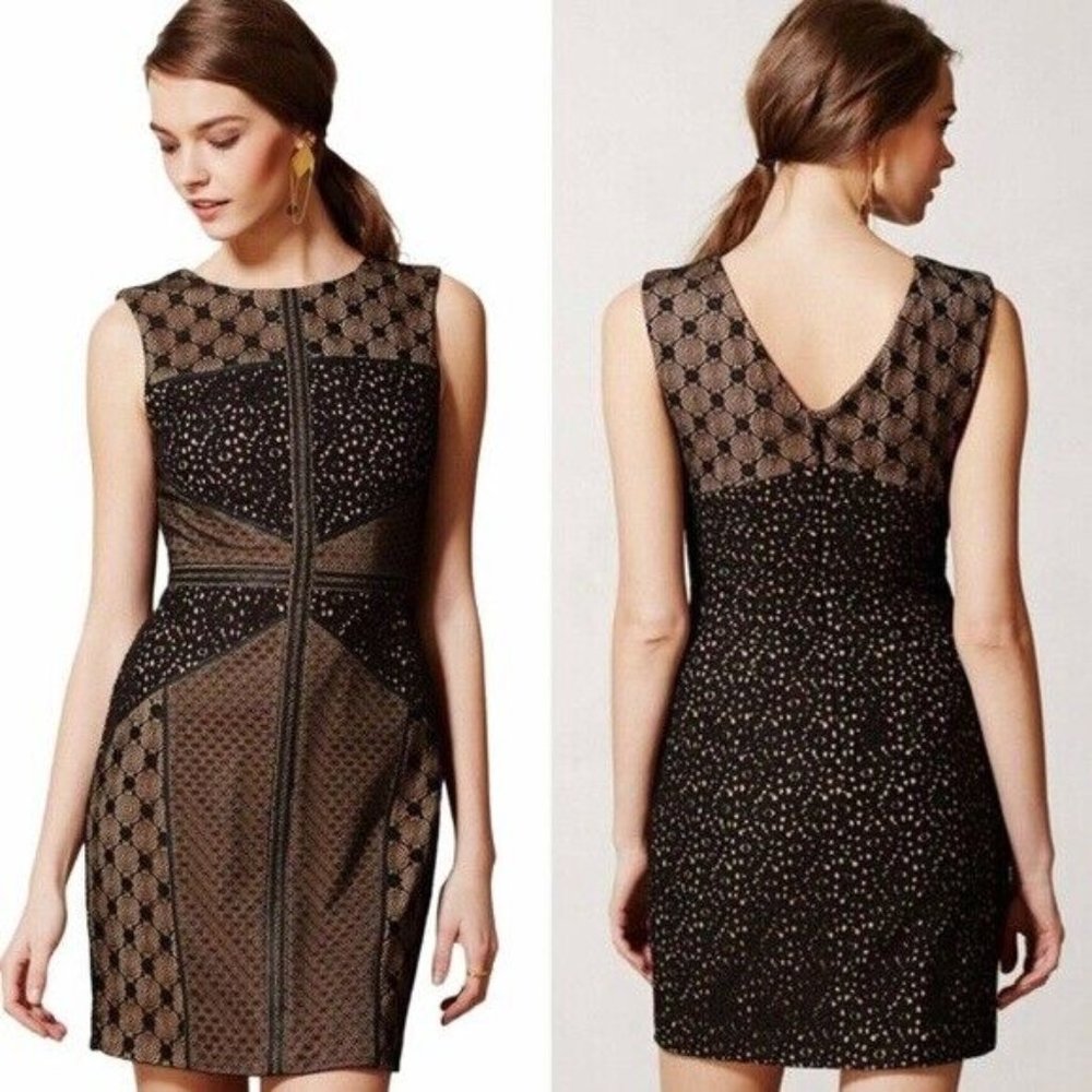 Anthropologie Heartloom Topography Dress